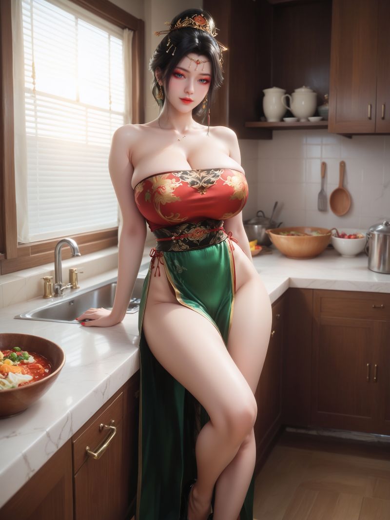 2981-AI绘画-第15期国漫女神绝美壁纸素材合集[100套-65G] - 第2页