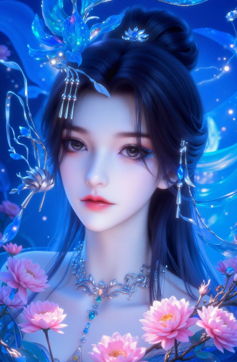 3022-桐锅-AI绘画大神国漫女神图包合集[20套-12.2G] - 全文