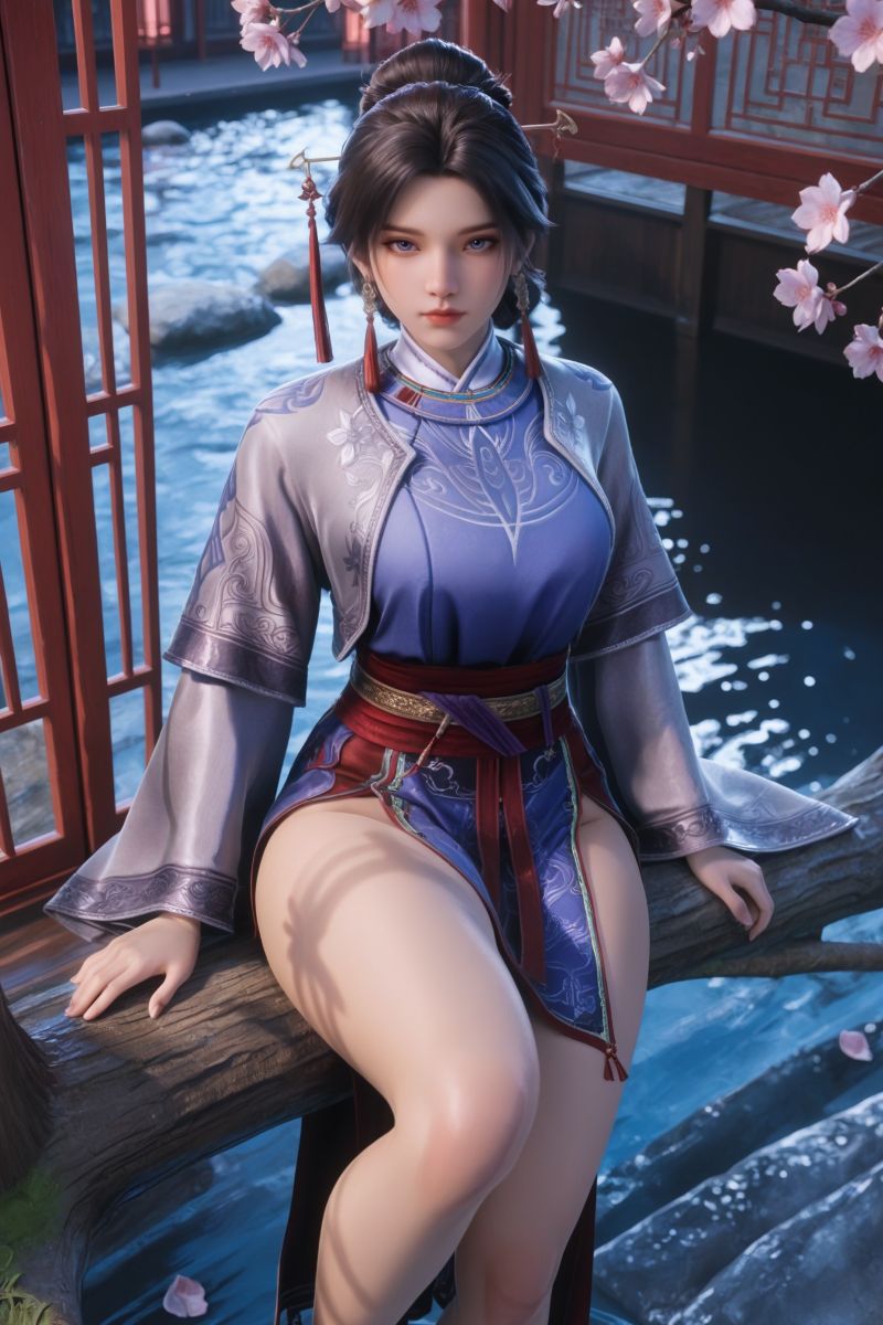 3099-阿伟-AI绘画大神国漫女神视频图包合集[23套-5.86G] - 第2页