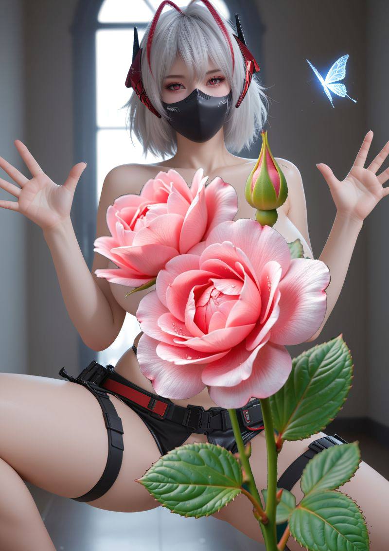 3120-蝶翼-AI绘画大神国漫女神图包合集[28套-38.8G] - 全文