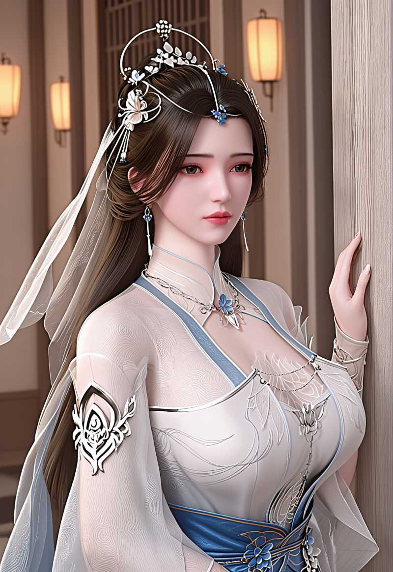 3123-雨虹-AI绘画大神国漫女神图包合集[8套-5G] - 全文