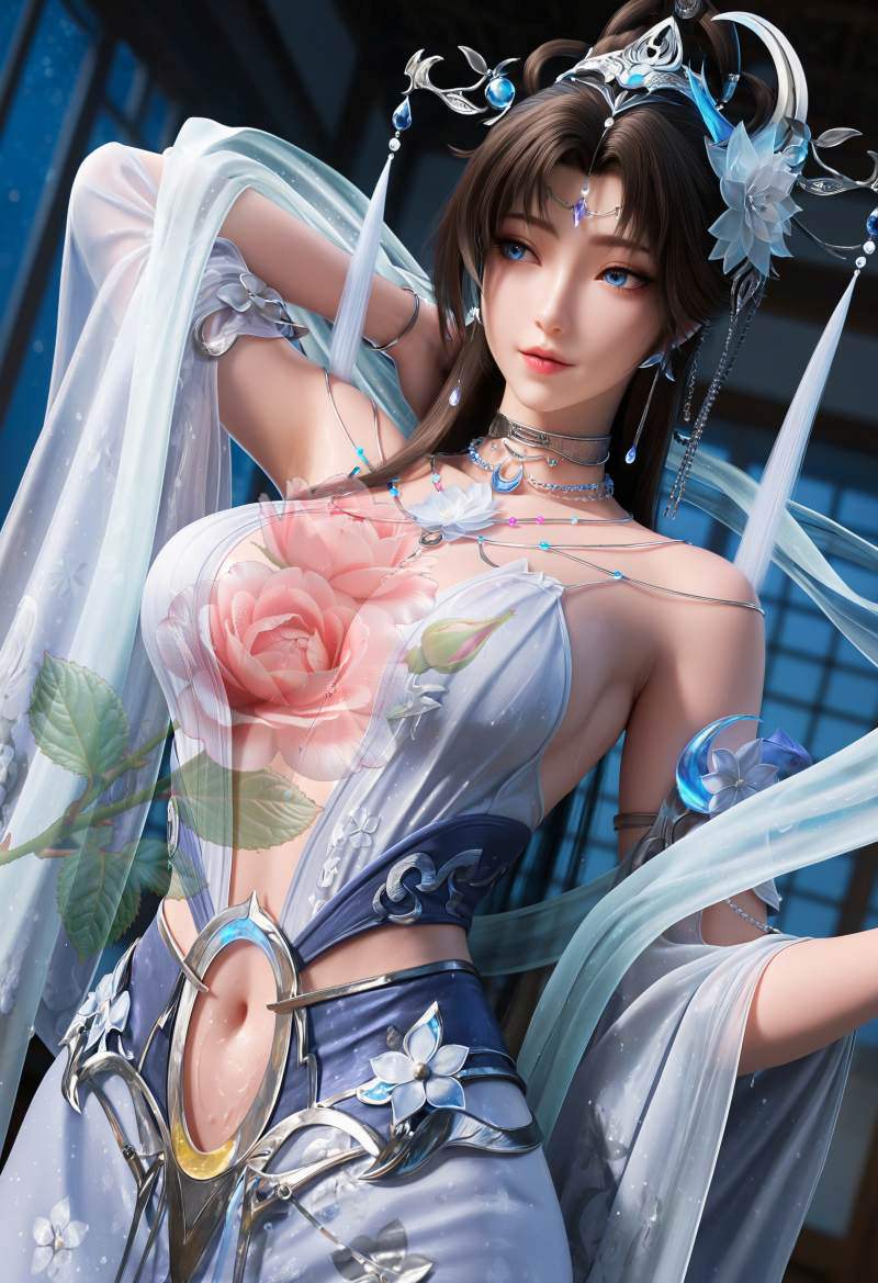 3101-口口木南-AI绘画大神国漫女神图包合集[12套-2.7G] - 全文