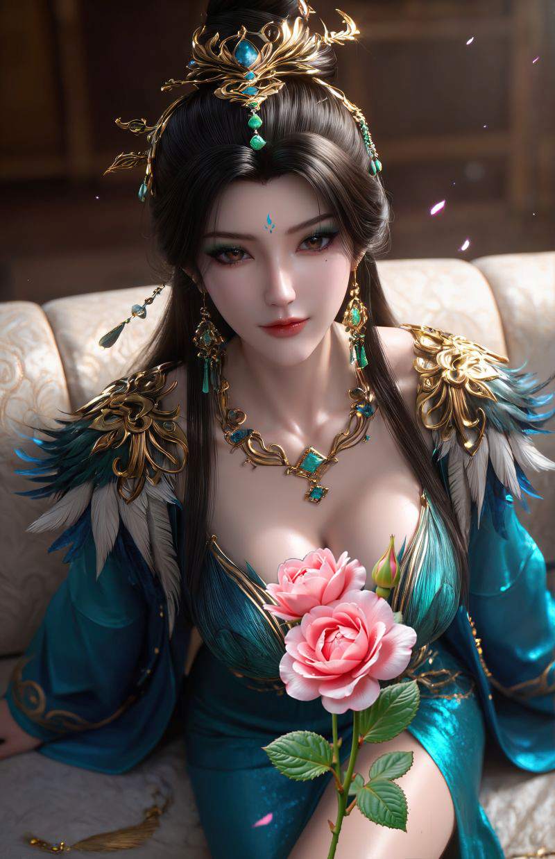 3023-墨迹-AI绘画大神国漫女神图包合集[73套-51.6G]